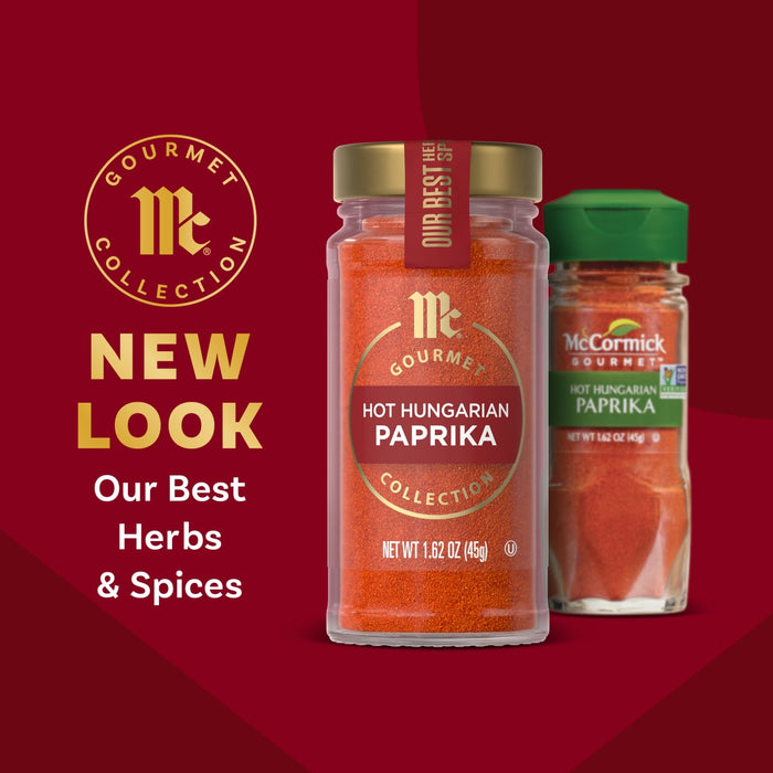 McCormick Gourmet Collection spices feature a new look for their best herbs and spices.