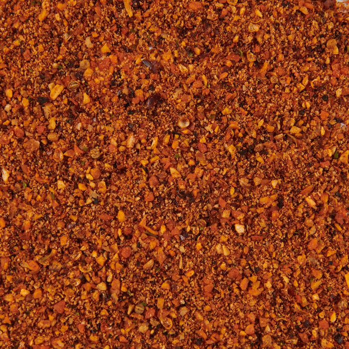 A close-up of a blend of spices.
