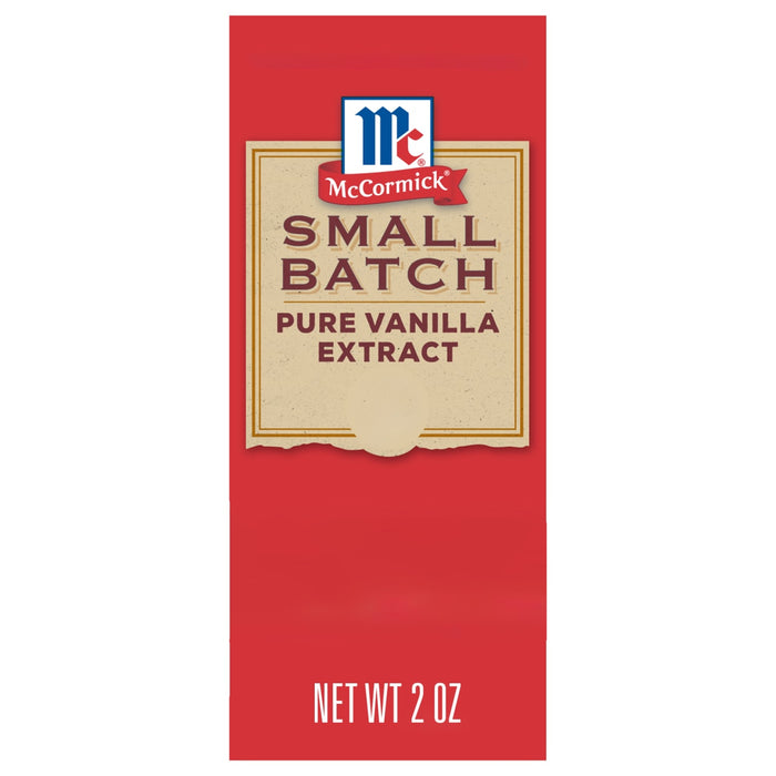 McCormick® Small Batch Pure Vanilla Extract, 2 fl oz