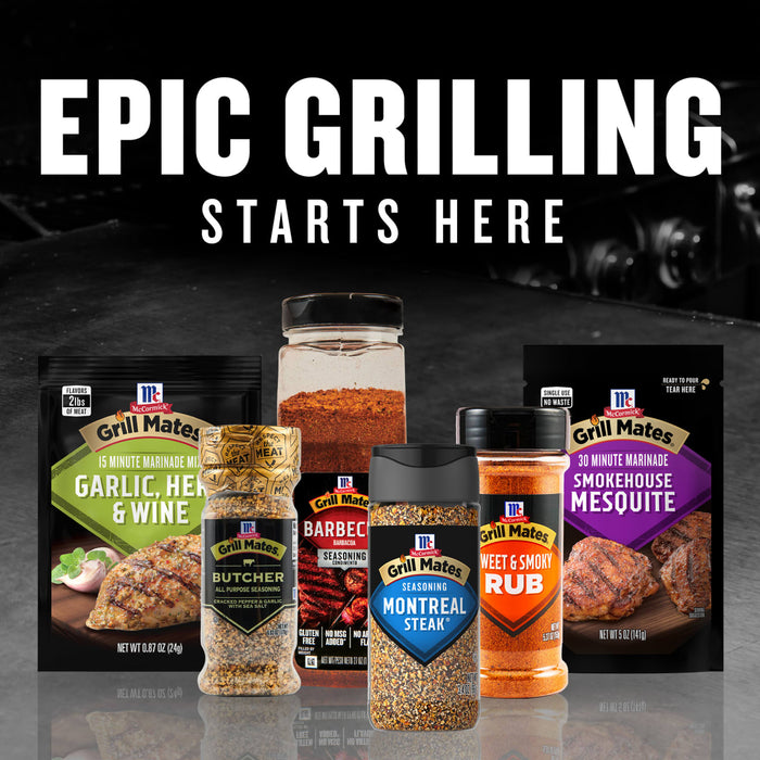 Epic Grilling Starts Here with Club House spices and seasonings.