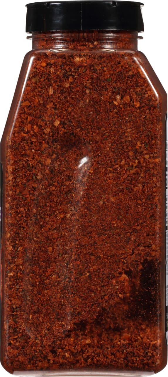 A close-up of a jar of McCormick Grill Mates Montreal Steak Seasoning.