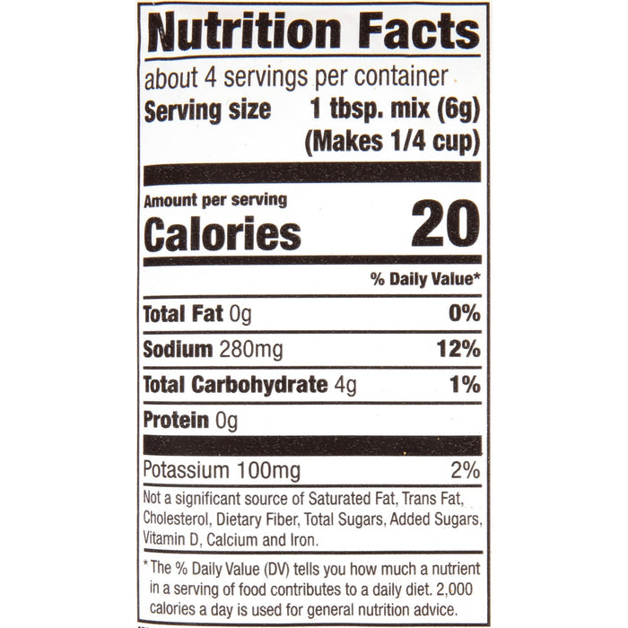McCormick® Gluten Free Brown Gravy Seasoning Mix, 0.88 oz (6-Pack)