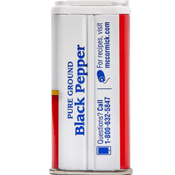 McCormick® Pure Ground Black Pepper, 1.5 oz