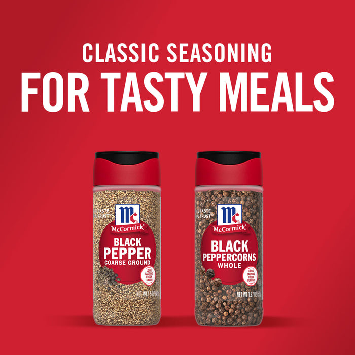 McCormick® Coarse Ground Black Pepper, 1.5 oz