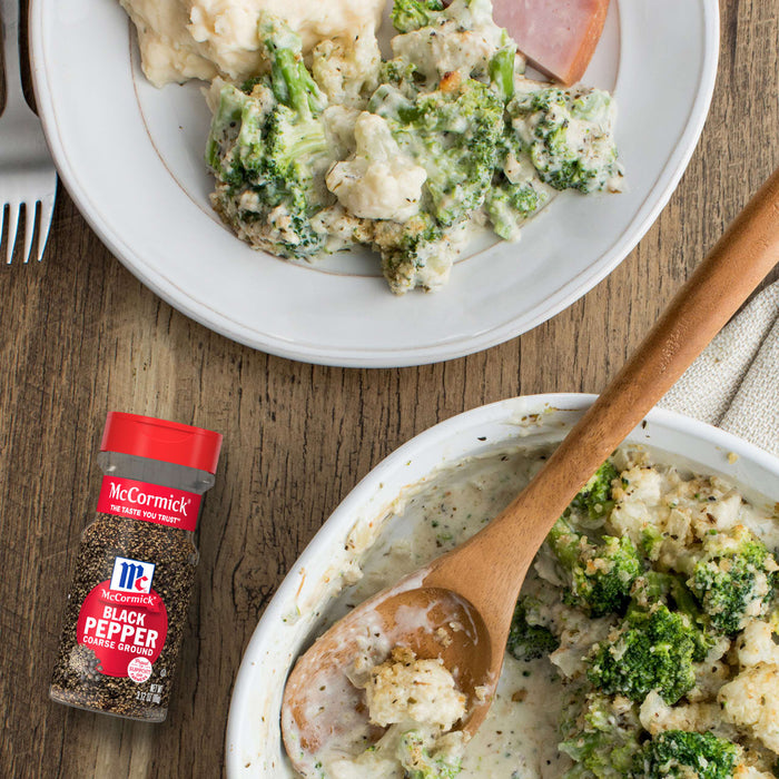 McCormick® Coarse Ground Black Pepper, 3.12 oz