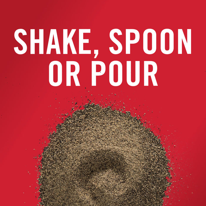 McCormick® Coarse Ground Black Pepper, 3.12 oz