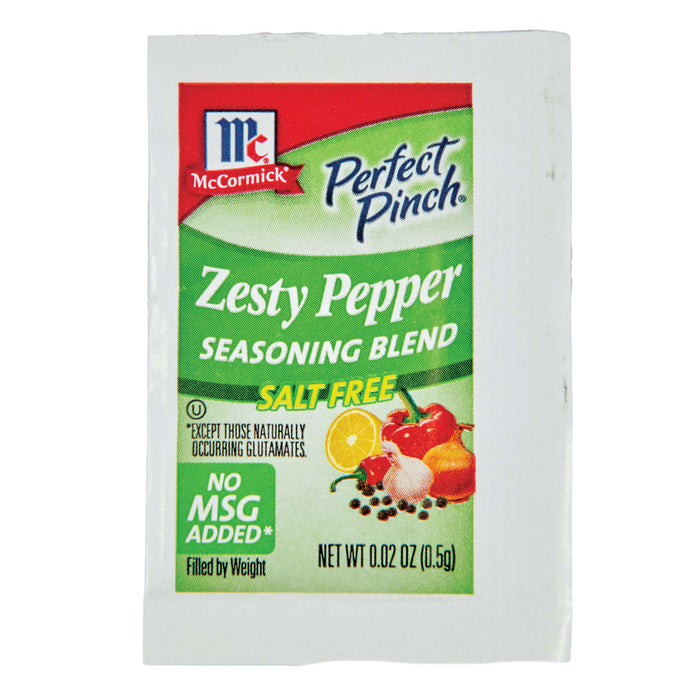 Zesty Pepper Salt-Free Seasoning Blend Packets