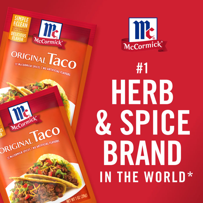McCormick® Original Taco Seasoning Mix, 1 oz (6-Pack)