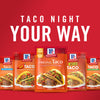 McCormick Taco Seasoning Mixes in Original Hot Mild and Gluten-Free flavors.