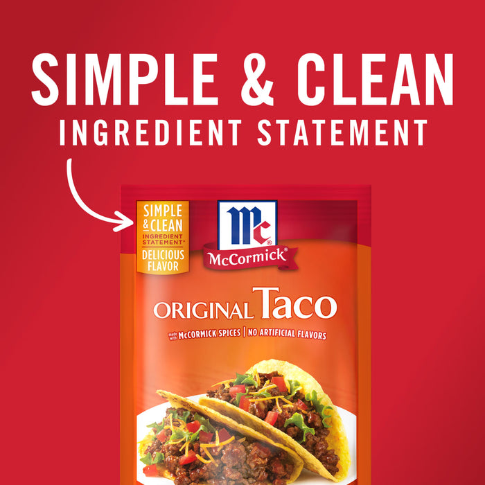 McCormick® Original Taco Seasoning Mix, 1 oz (6-Pack)