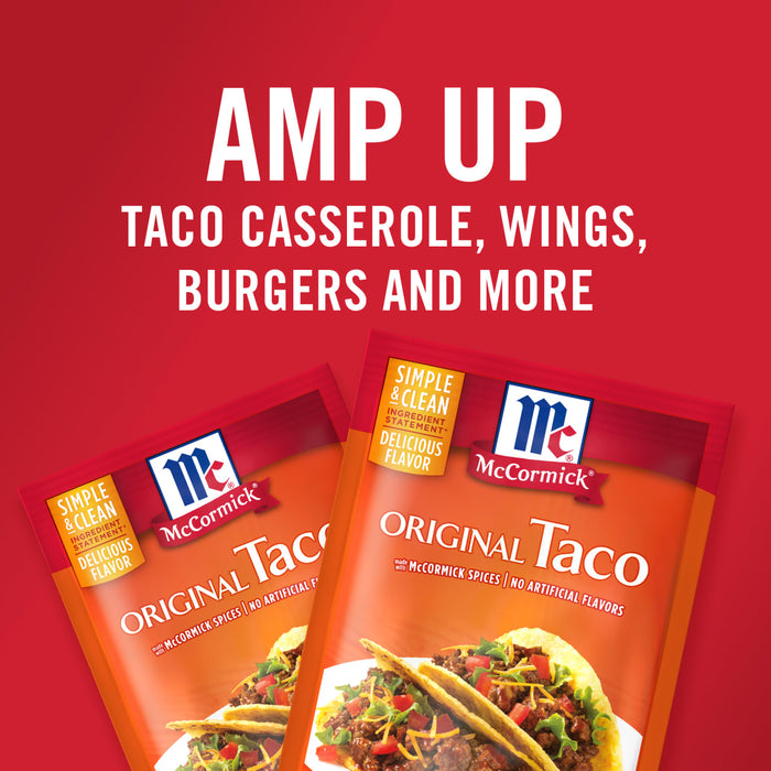 McCormick® Original Taco Seasoning Mix, 1 oz (6-Pack)