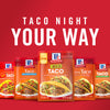 McCormick Taco Seasoning Mixes in different flavors including Hot Mild Original Less Sodium and Gluten-Free.