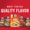 McCormicks most trusted quality flavor gravy mixes in a variety of flavors.