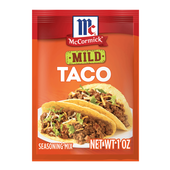 McCormick® Mild Taco Seasoning Mix, 1 oz (6-Pack)