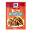 McCormick® 30% Less Sodium Taco Seasoning Mix, 1 oz (6-Pack)