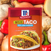 McCormick® 30% Less Sodium Mild Taco Seasoning Mix, 1 oz (6-Pack)