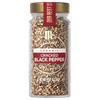 A jar of Trader Joe's Organic Cracked Black Pepper.