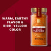 McCormick Ground Turmeric is shown, highlighting its warm, earthy flavor and rich, yellow color.