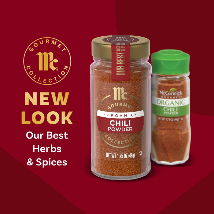 McCormick Gourmet Collection features a new look for their best herbs and spices.