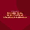 Enhance chicken, pork, or beef before roasting or grilling.