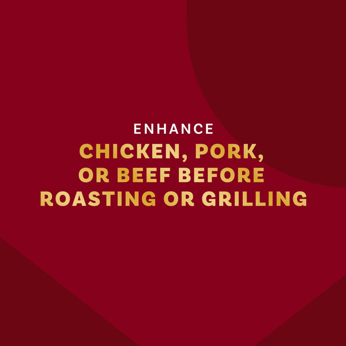 Enhance chicken, pork, or beef before roasting or grilling.