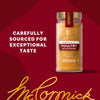 McCormick's Poultry Seasoning is carefully sourced for exceptional taste.