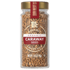A jar of McCormick Organic Caraway Seed.