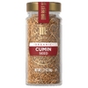 A jar of McCormick Gourmet Organic Cumin Seed.