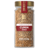 A jar of McCormick Gourmet Organic Cumin Seed.