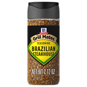 This is an image of McCormick Grill Mates Brazilian Steakhouse Seasoning.