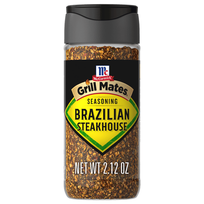 This is an image of McCormick Grill Mates Brazilian Steakhouse Seasoning.