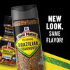 Two bottles of McCormick Grill Mates Brazilian Steakhouse seasoning are featured with the text New Look Same Flavor!