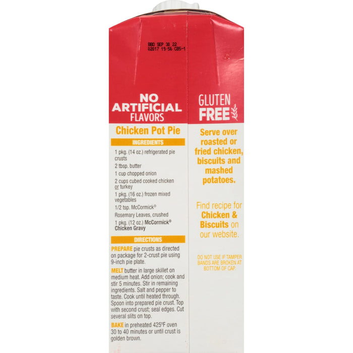 McCormick® Simply Better Chicken Gravy, 12 oz