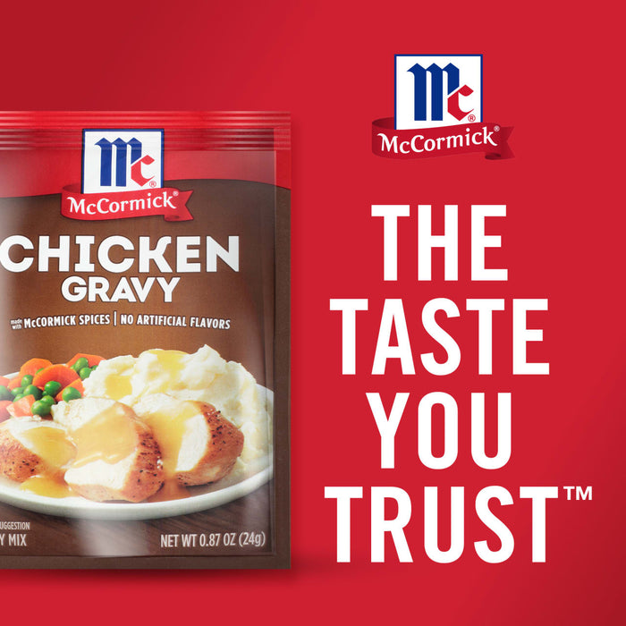 McCormick® Chicken Gravy Mix, 0.87 oz (6-Pack)