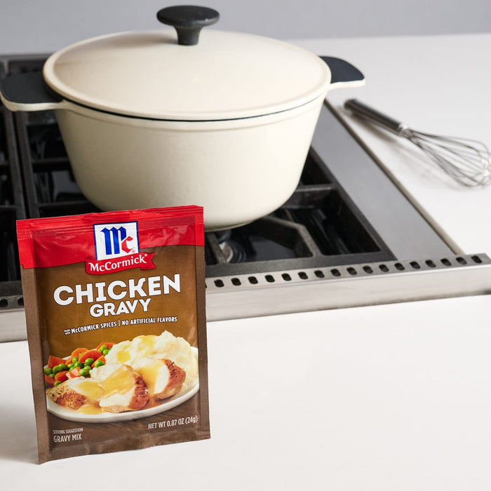 McCormick® Chicken Gravy Mix, 0.87 oz (6-Pack)