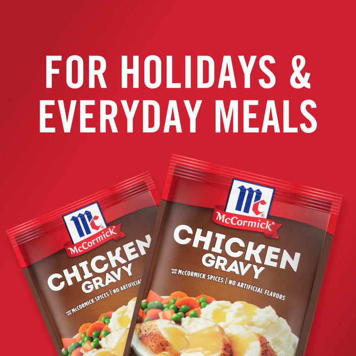 McCormick® Chicken Gravy Mix, 0.87 oz (6-Pack)
