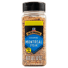 A container of McCormick Grill Mates Montreal Steak Seasoning with 25% less sodium.