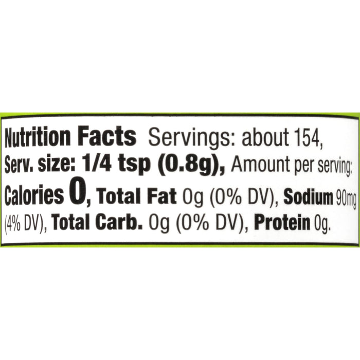 McCormick® Garlic, Herb and Black Pepper and Sea Salt All Purpose Seasoning, 4.37 oz