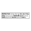 A nutrition facts label for Mccormick Garlic And Herb Pepper Seasoning Ground 4.37 Oz showing zero calories and 80mg of sodium per one quarter teaspoon serving.