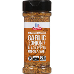 McCormick® Garlic and Onion, Black Pepper and Sea Salt All Purpose Seasoning, 4.25 oz