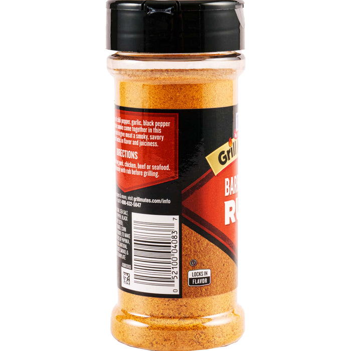 McCormick® Grill Mates® Barbecue Rub, 6 oz