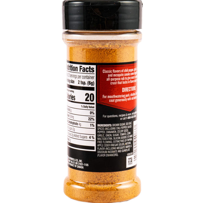 McCormick® Grill Mates® Barbecue Rub, 6 oz