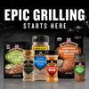 McCormick spices are featured in an advertisement for epic grilling.