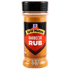A container of McCormick Grill Mates Barbecue Rub.