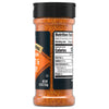 A bottle of Mccormick Grill Mates Sweet And Smoky Seasoning Rub 5.37 Oz featuring a Nutrition Facts label that lists 15 calories and 600 milligrams of sodium per two teaspoon serving.