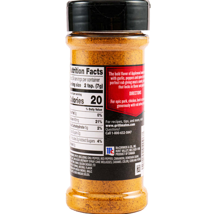 McCormick® Grill Mates® Applewood Rub, 6 oz
