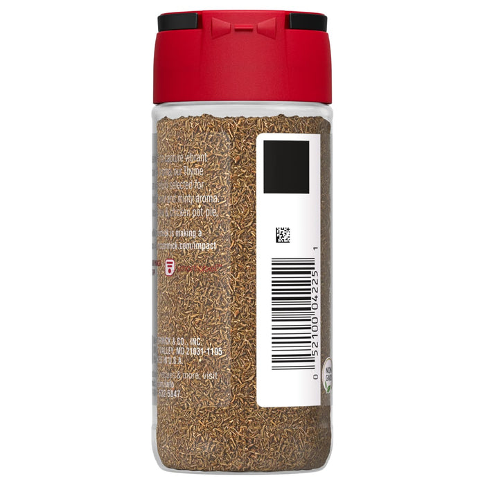 McCormick® Whole Thyme Leaves, 0.75 oz