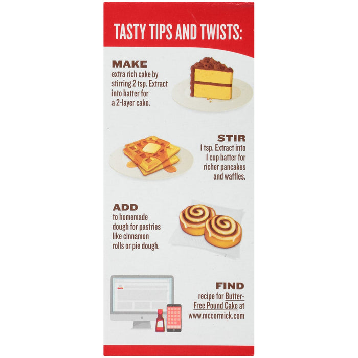 McCormick® Butter Extract, 2 fl oz