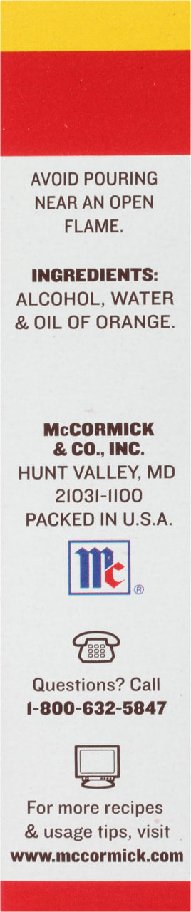 McCormick® Pure Orange Extract, 2 fl oz