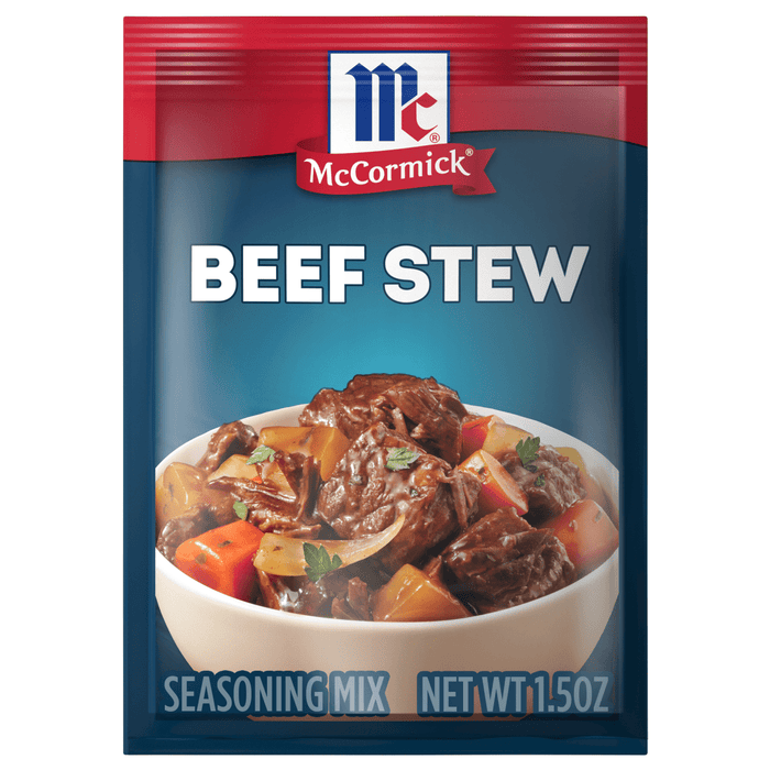 mccormick beef stew mix crock pot McCormick® Classic Beef Stew Seasoning Mix, 1.5 oz (6-Pack)